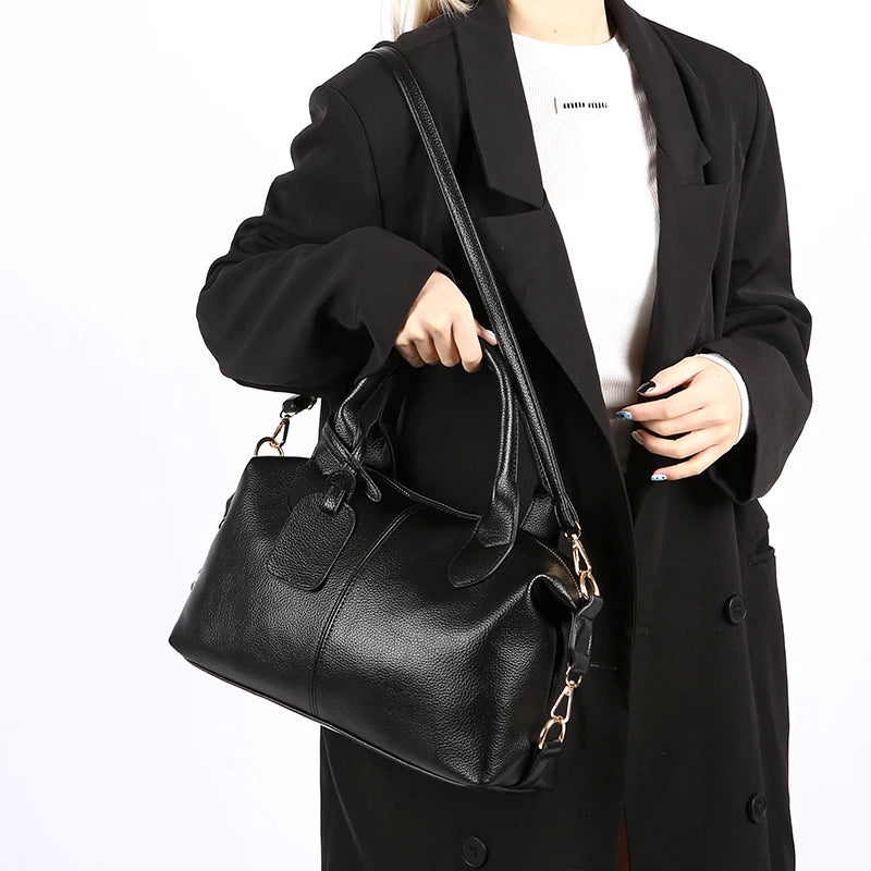 Women’s Fashion PU Shoulder & Crossbody Tote Bag