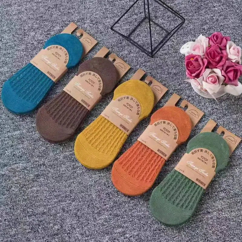 10-Pairs Women’s Low-Cut Casual Socks