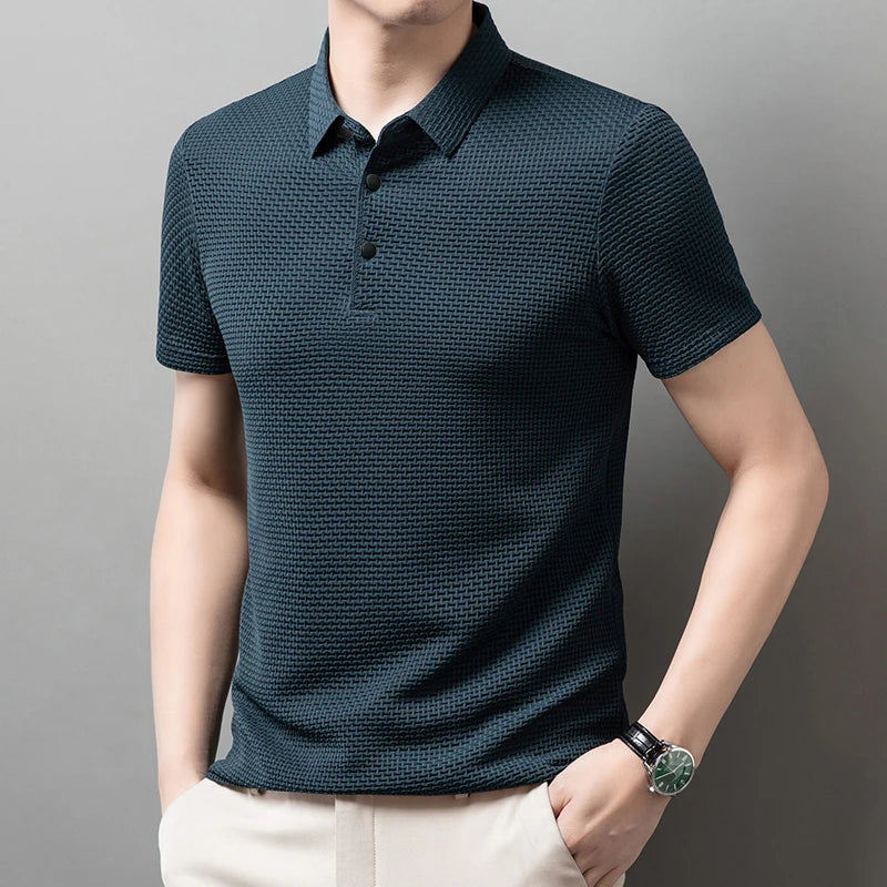 Men’s Casual Floral Polo Shirt