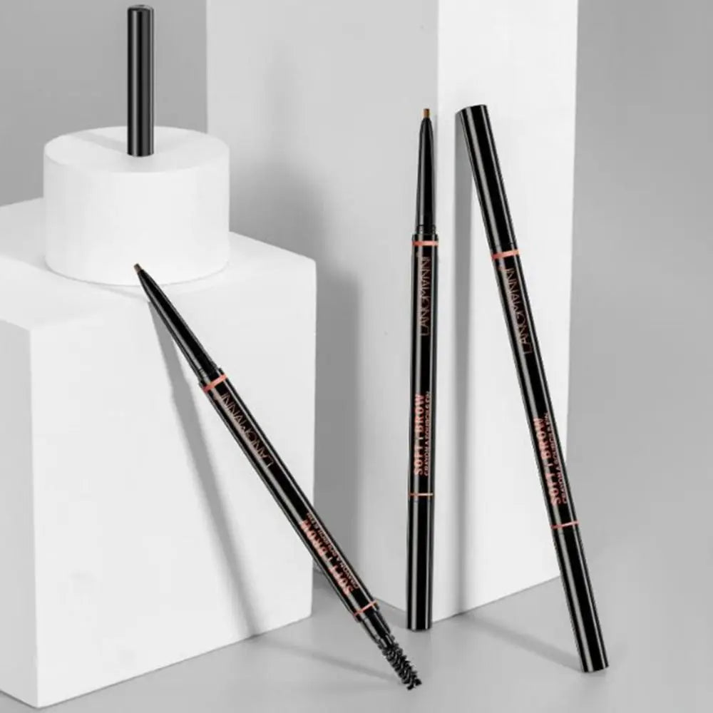 Double-Ended Waterproof Eyebrow Pencil