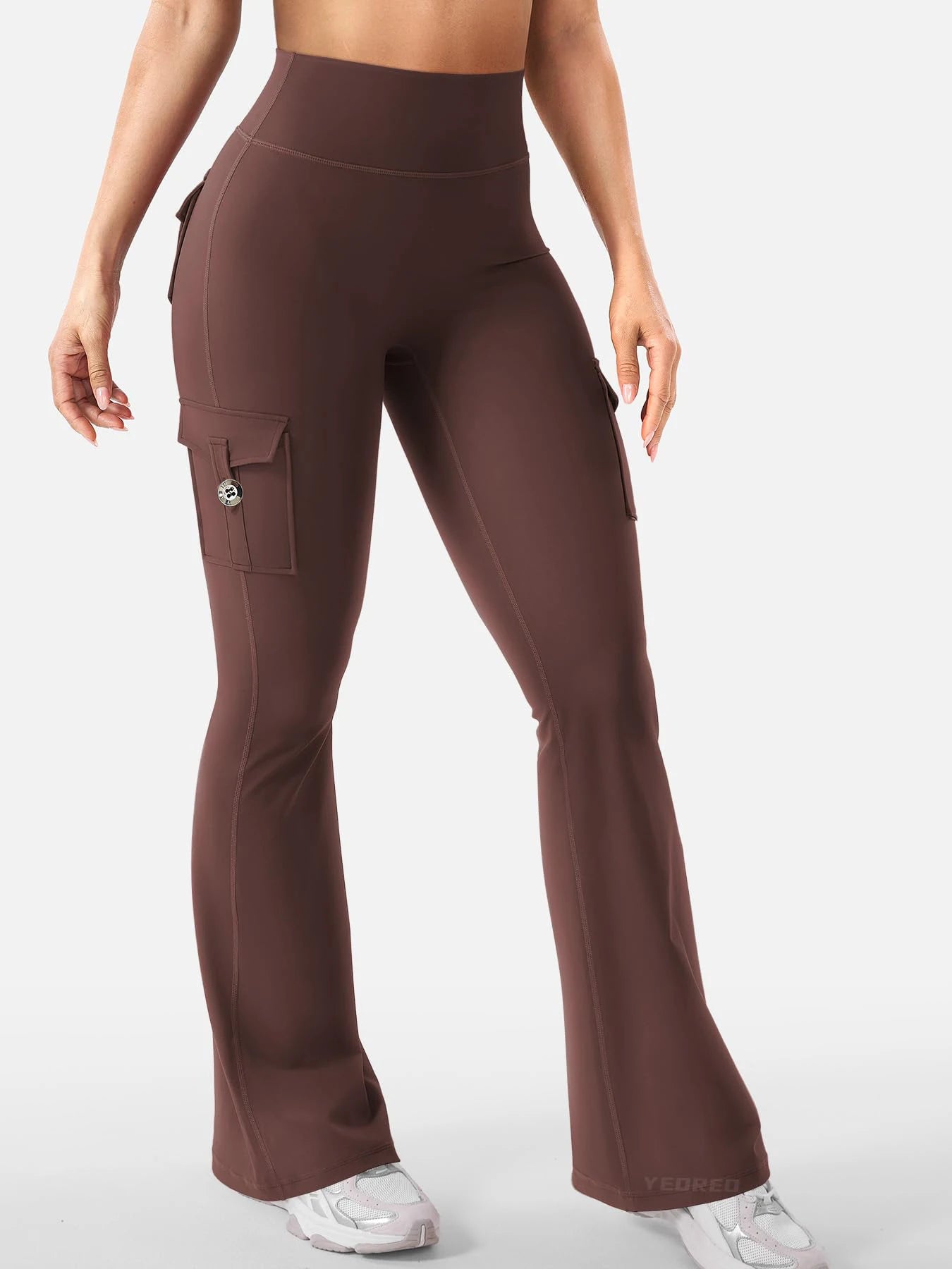 Women’s High-Waisted Flare Fitness Pants