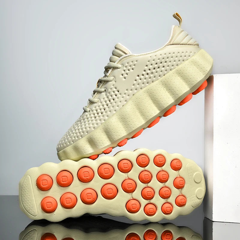 Men’s Breathable Platform Running Sneakers