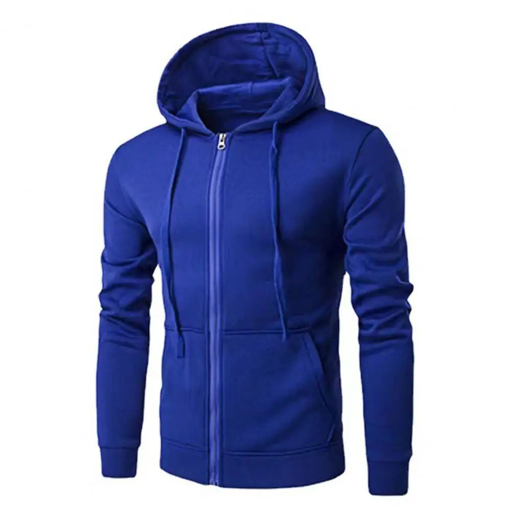 Men’s Casual Full-Zip Hoodie
