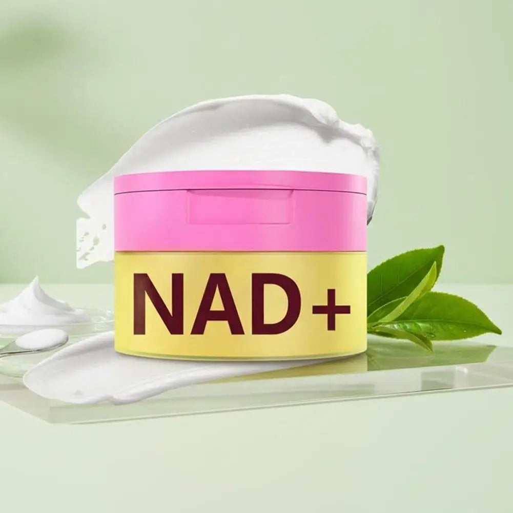 Premium NAD+ Anti-Aging Skincare Kit – Rejuvenating Cream & 100pcs Centella Asiatica Polishing Pads for All Skin Types