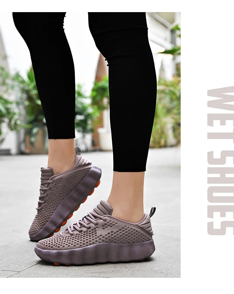 Men’s Breathable Platform Running Sneakers