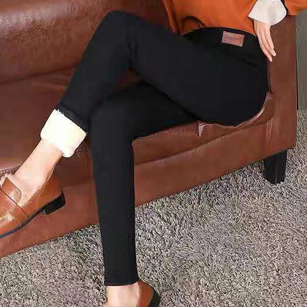 Women's Cozy Lamb Fleece Thermal Leggings