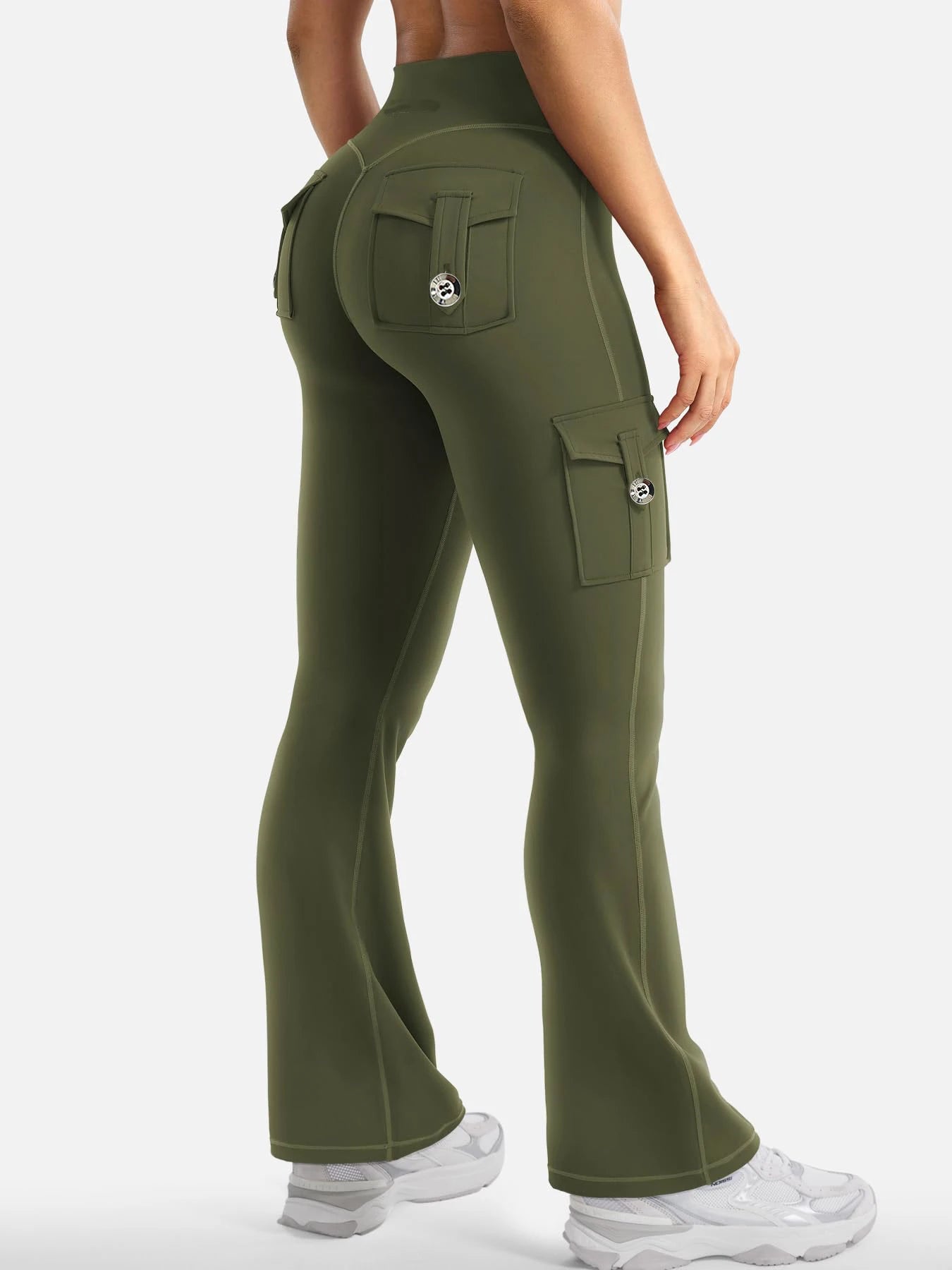 Women’s High-Waisted Flare Fitness Pants