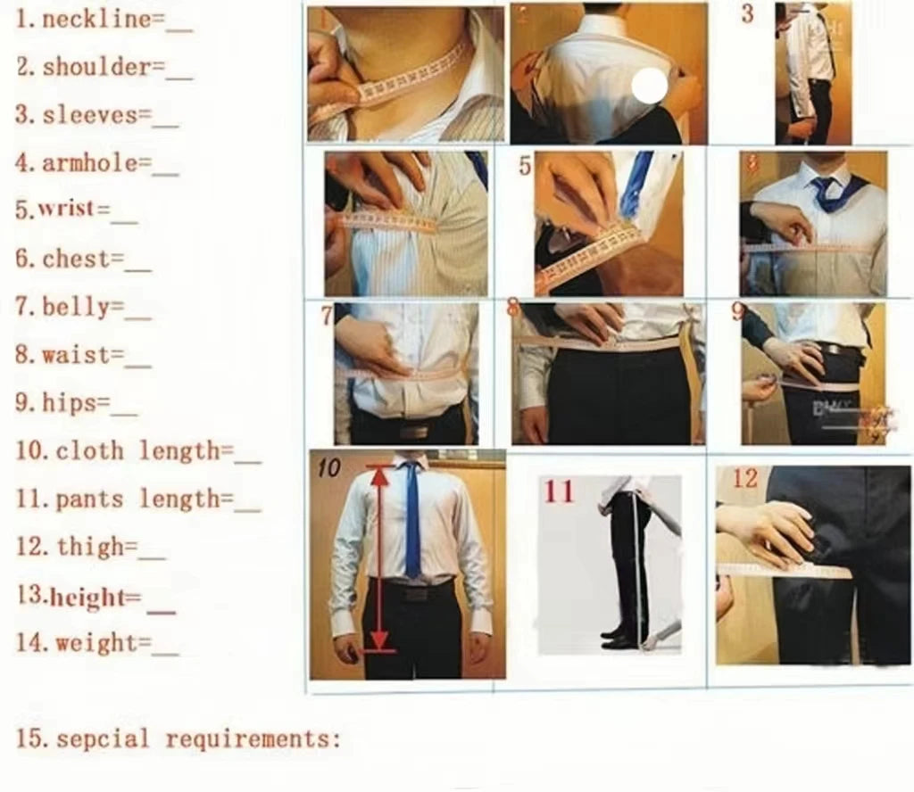 Elegant Suit for Men 2 Pieces Blazer and Pants Set Luxury Notched Lapel Tuxedo Suits for Men Formal Wedding Dresses Gentleman