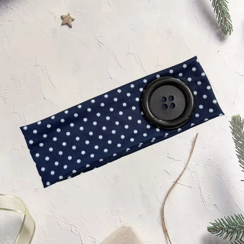 Women’s Y2K Retro Dot Stretch Headband