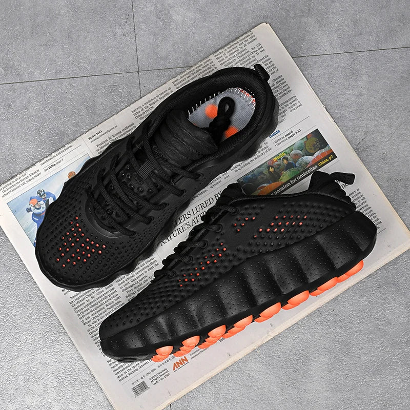 Men’s Breathable Platform Running Sneakers
