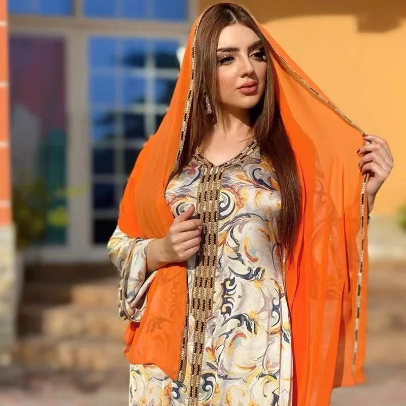 Abaya Dress for Women Dubai Turkey Luxury African Muslim Fashion Dress 2024 New Style Fashion Boubou Robe Oman Arabic Ramadan