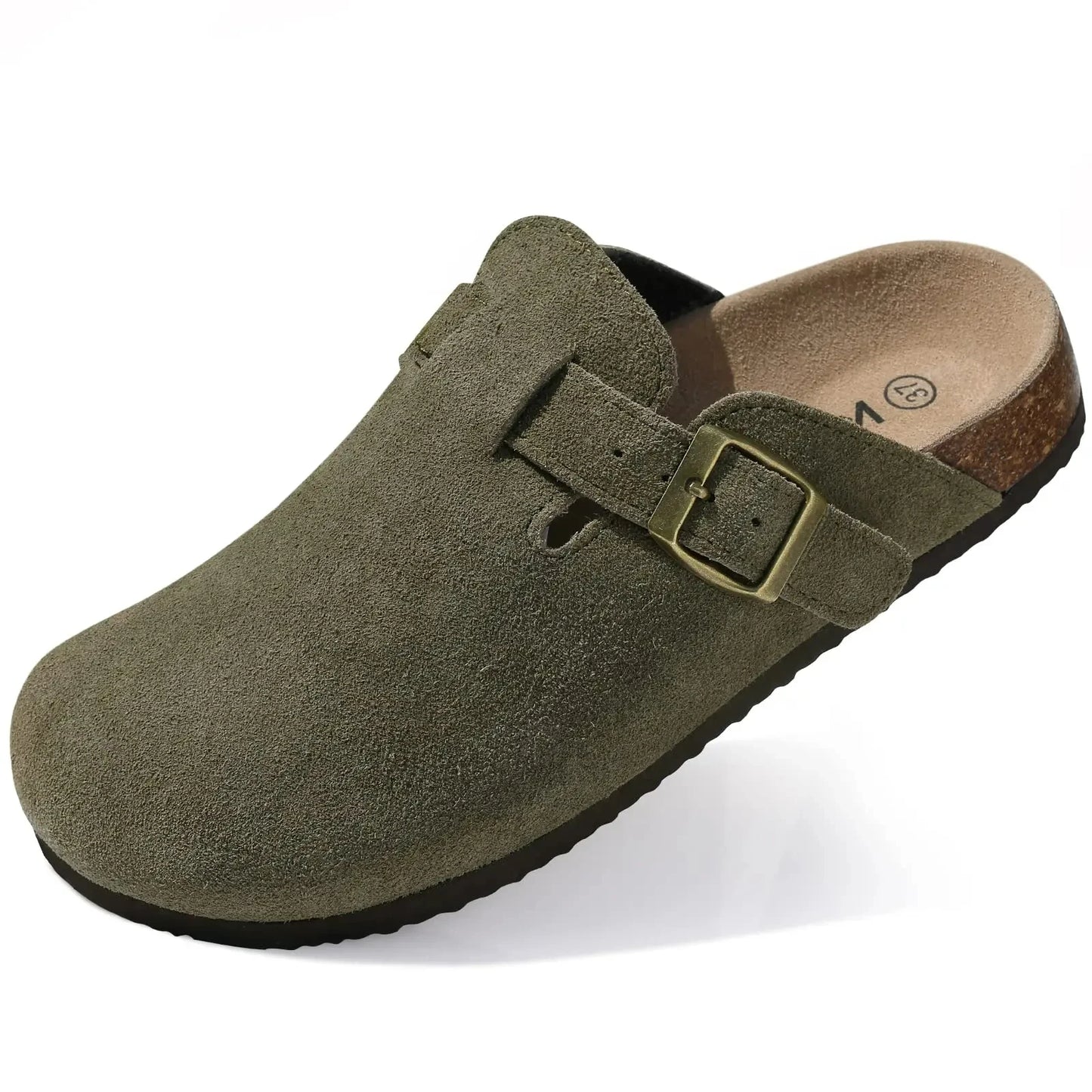 Classic Suede Comfort Clogs