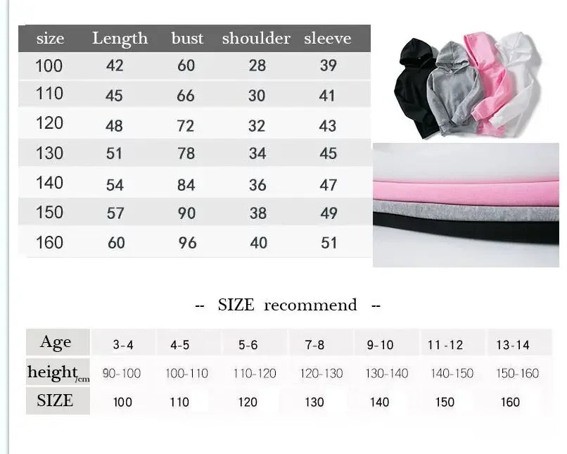 Kids 2-Piece Hoodie and Pants Tracksuit Set (Ages 2-13)