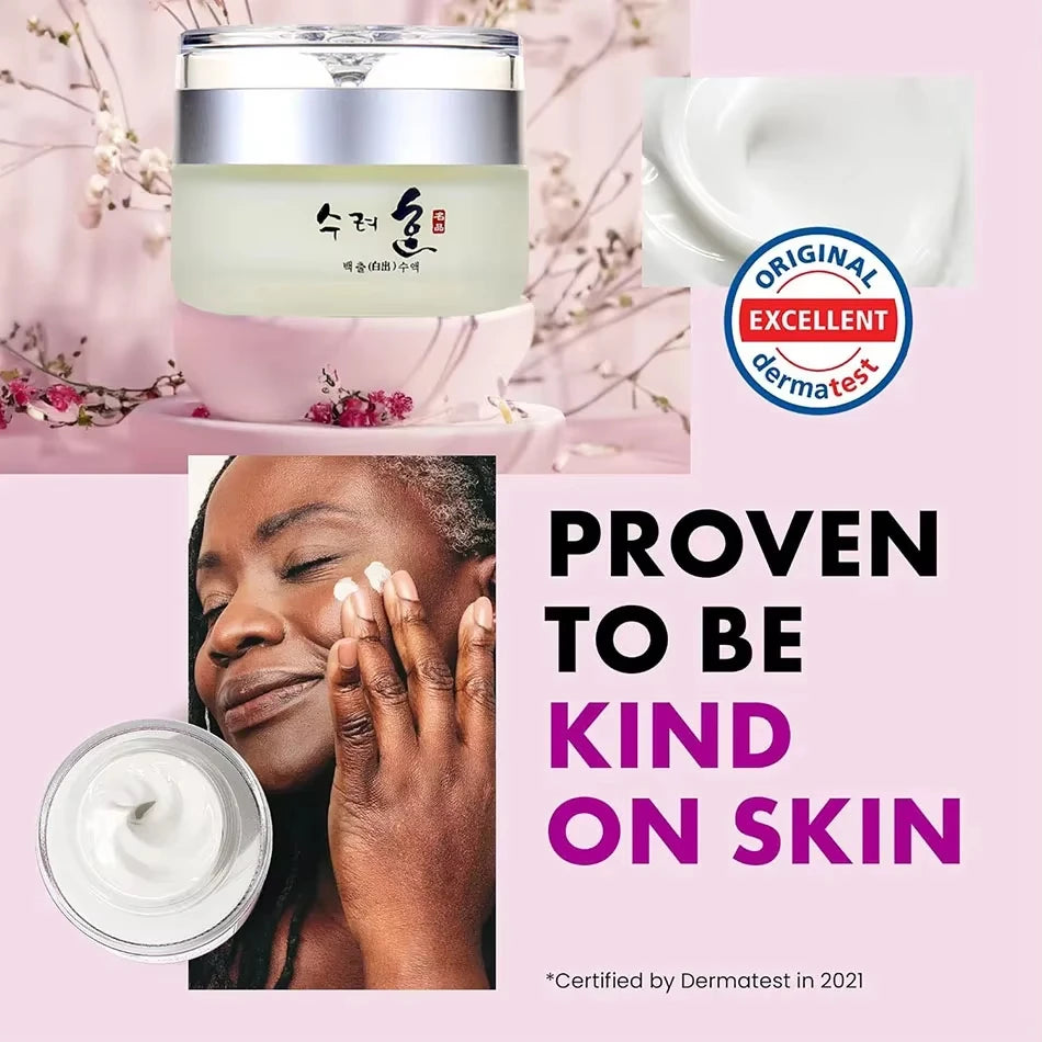 50g Collagen Firming Korean Skincare Cream – Deep Hydration, Fine Line Care, Anti-Aging & Brightening Face Moisturizer