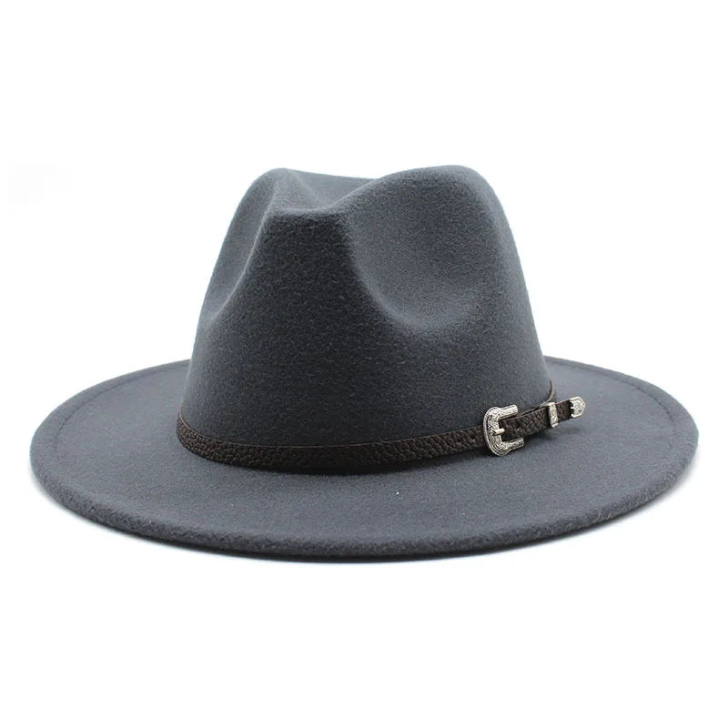 Classic British Style Fedora Hat