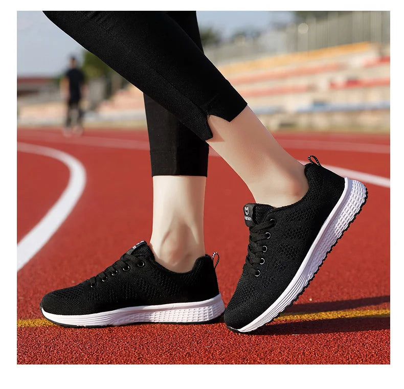 Women’s Breathable Platform Running Sneakers