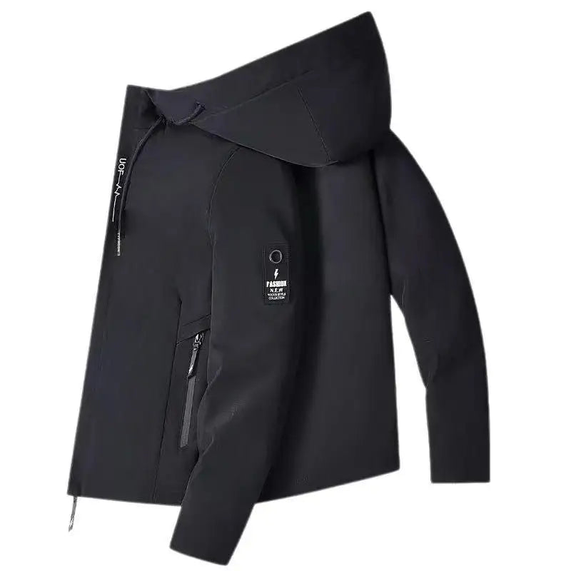 Men's Hooded Softshell Outdoor Jacket