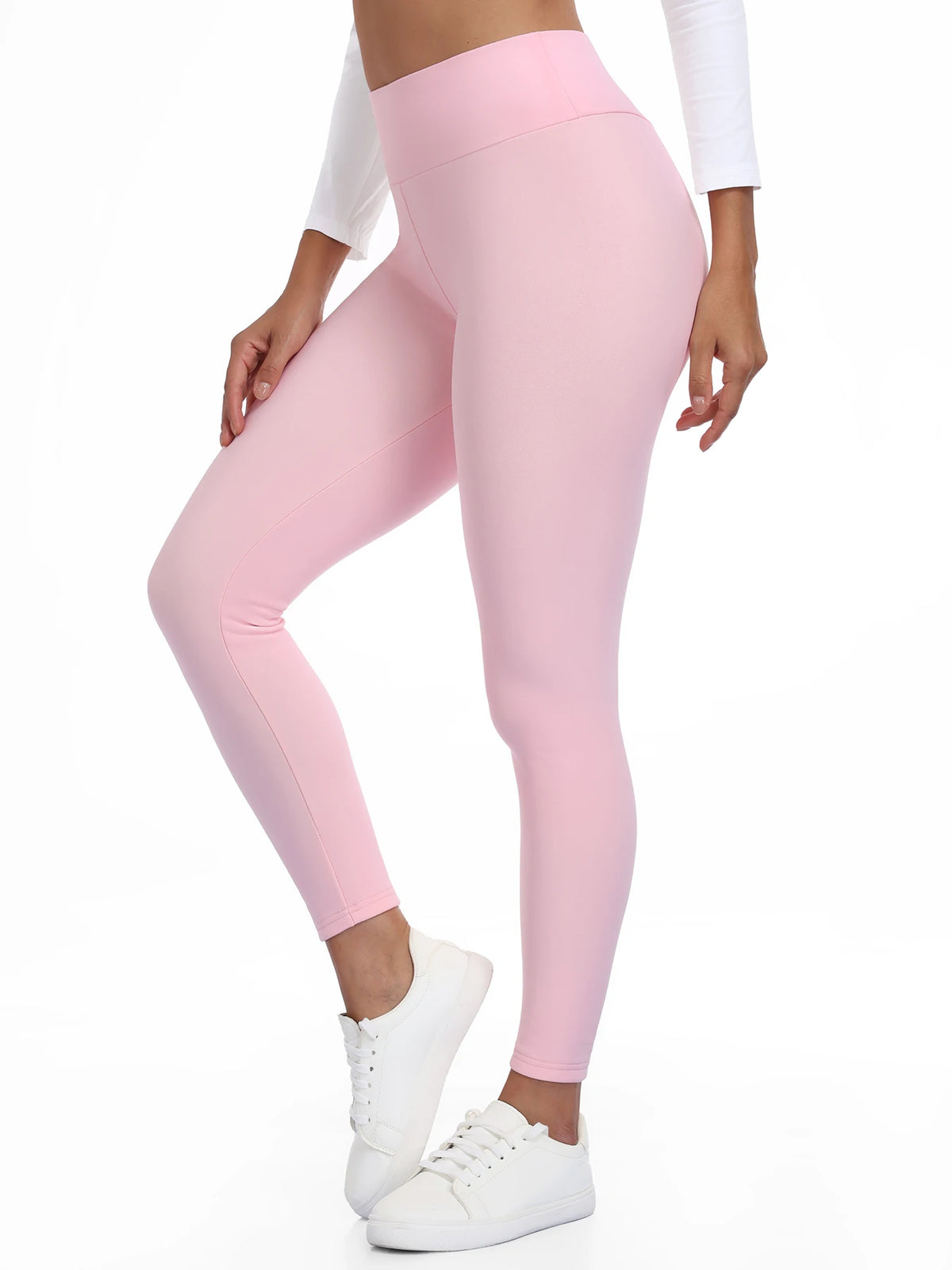 Women's High-Waisted Fleece-Lined Leggings