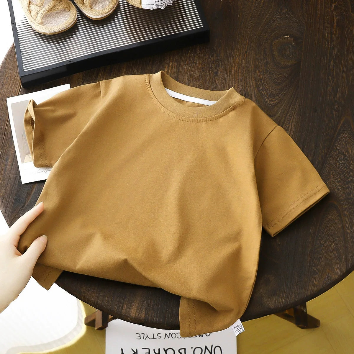 Kids’ Cotton Short-Sleeve T-Shirt – Summer Casual Top