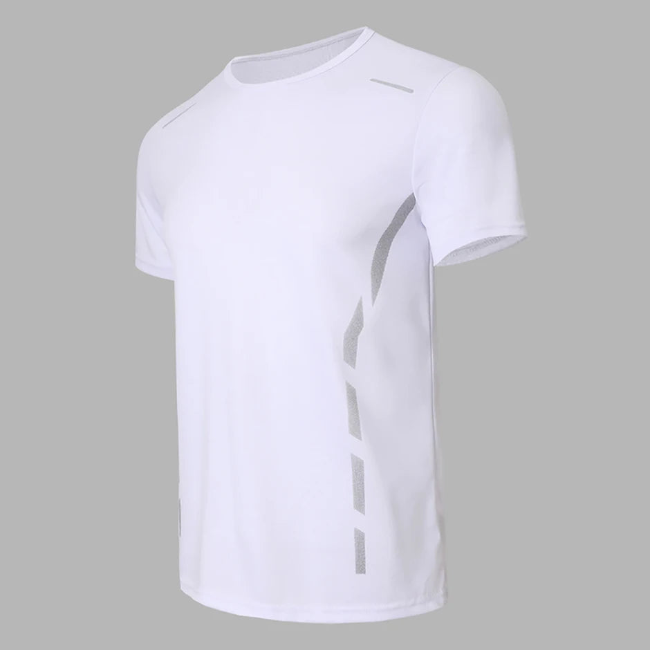 Men’s Quick-Dry Printed Sports T-Shirt