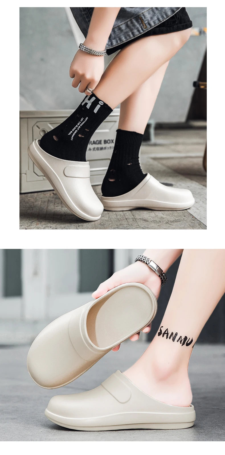 2026 Waterproof Chef Shoes Operating Room Slippers Protective Shoes for Men Women Non-Slip Silken Lab Shoes Doctor Work Shoes