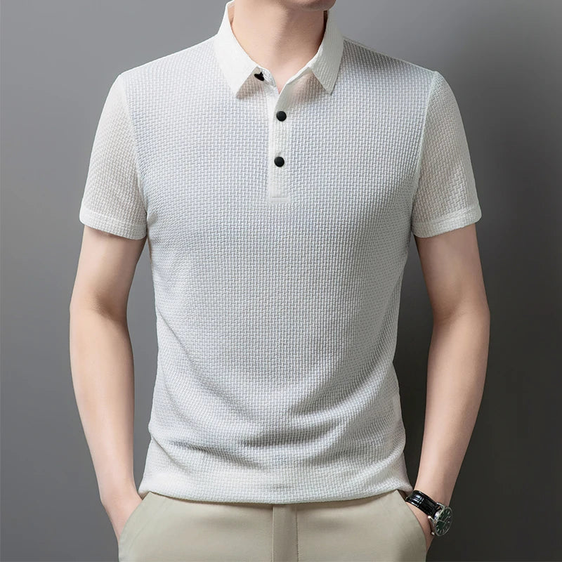 Men’s Casual Floral Polo Shirt