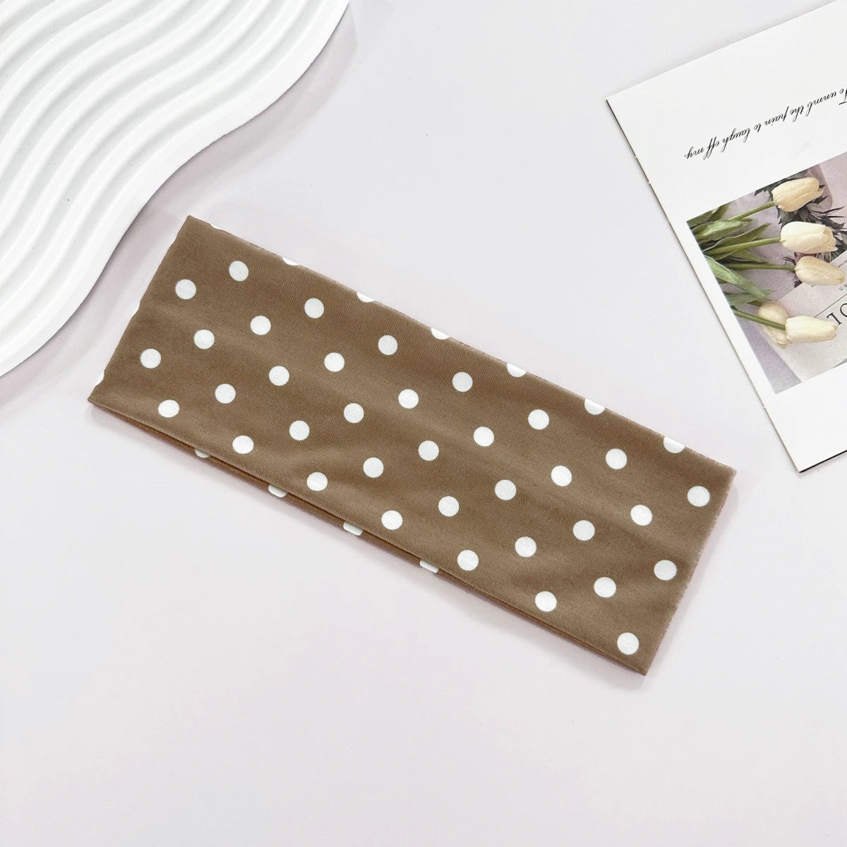 Women’s Y2K Retro Dot Stretch Headband