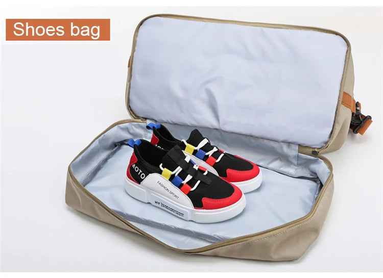 Travel Gym Duffle Bag – Portable Carry-On Weekender Shoulder & Crossbody Bag for Fitness, Sports and Short Trips