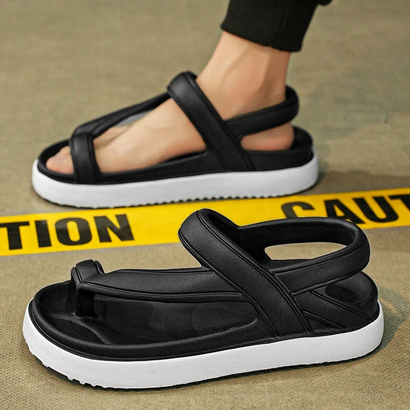 Couple Flip-Flops for Men and Women Summer Outer Wear Non-Slip Wear-Resistant Flip-Flops Outdoor Sports Beach Sandals