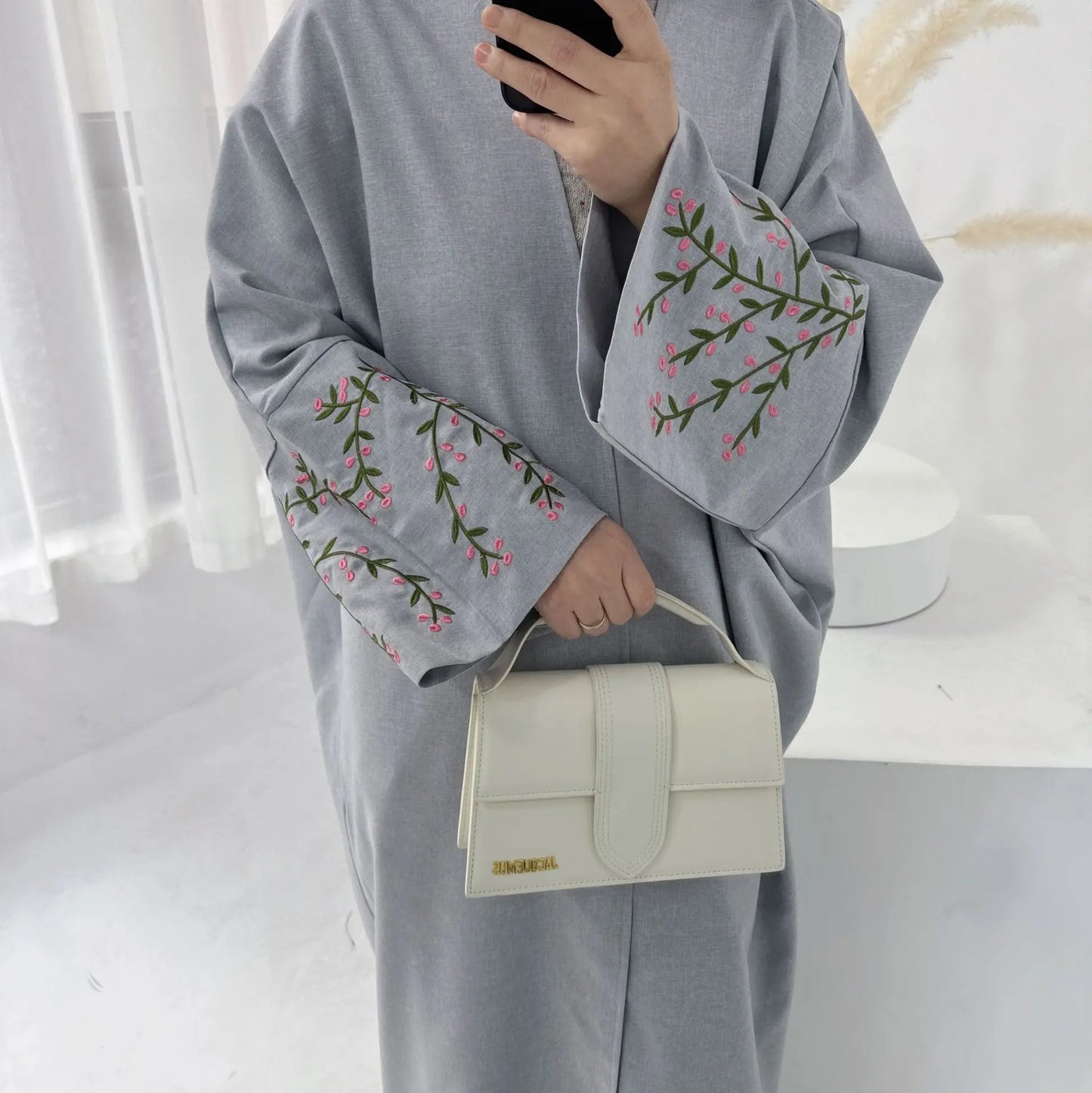 Women’s Elegant Eid Embroidered Abaya