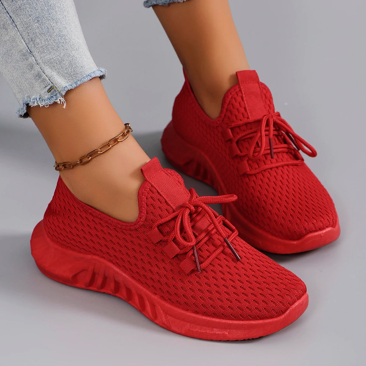 Women’s Breathable Mesh Casual Sneakers