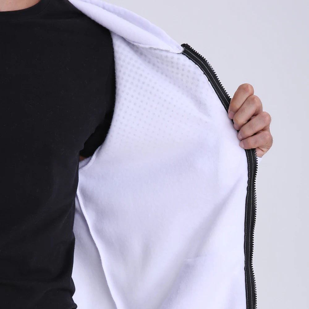 Men’s Polka Dot Zip Hoodie