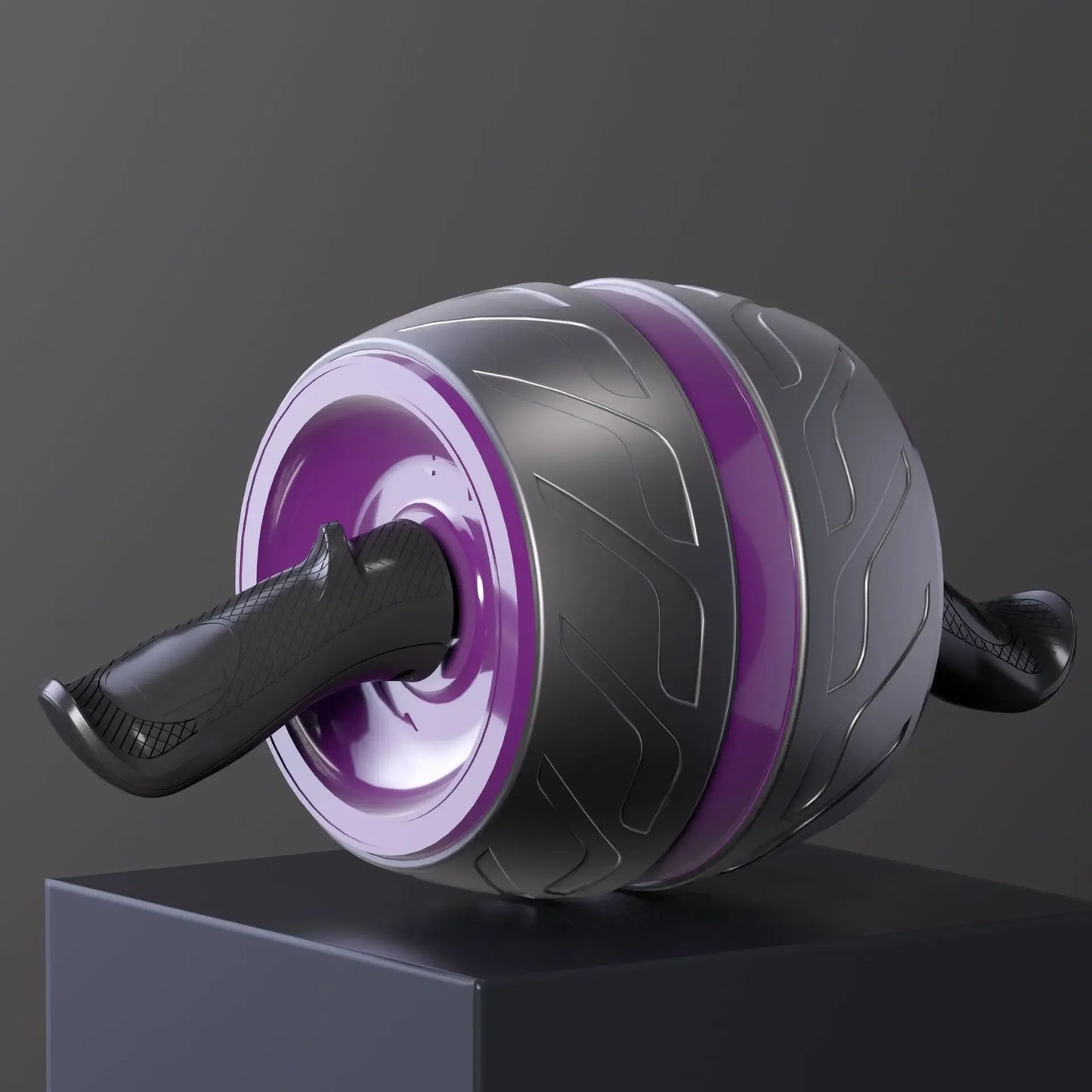 Self-Rebound Ab Roller with Knee Mat