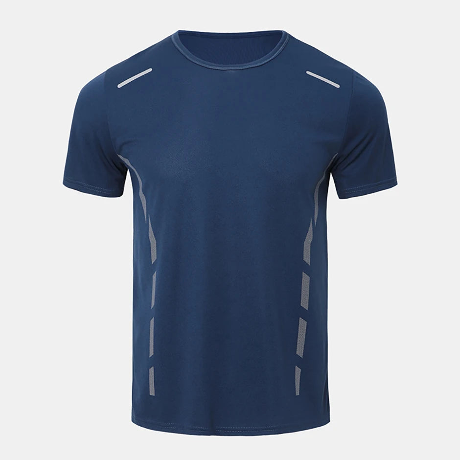 Men’s Quick-Dry Printed Sports T-Shirt