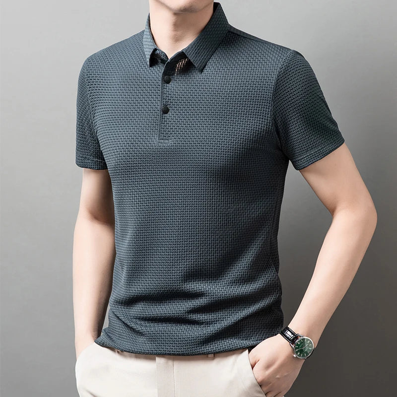 Men’s Casual Floral Polo Shirt