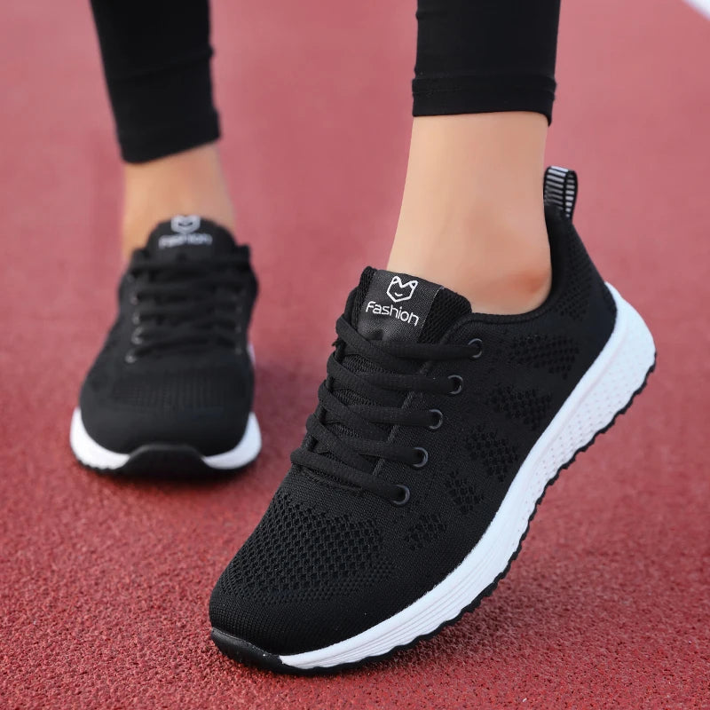 Women’s Breathable Platform Running Sneakers