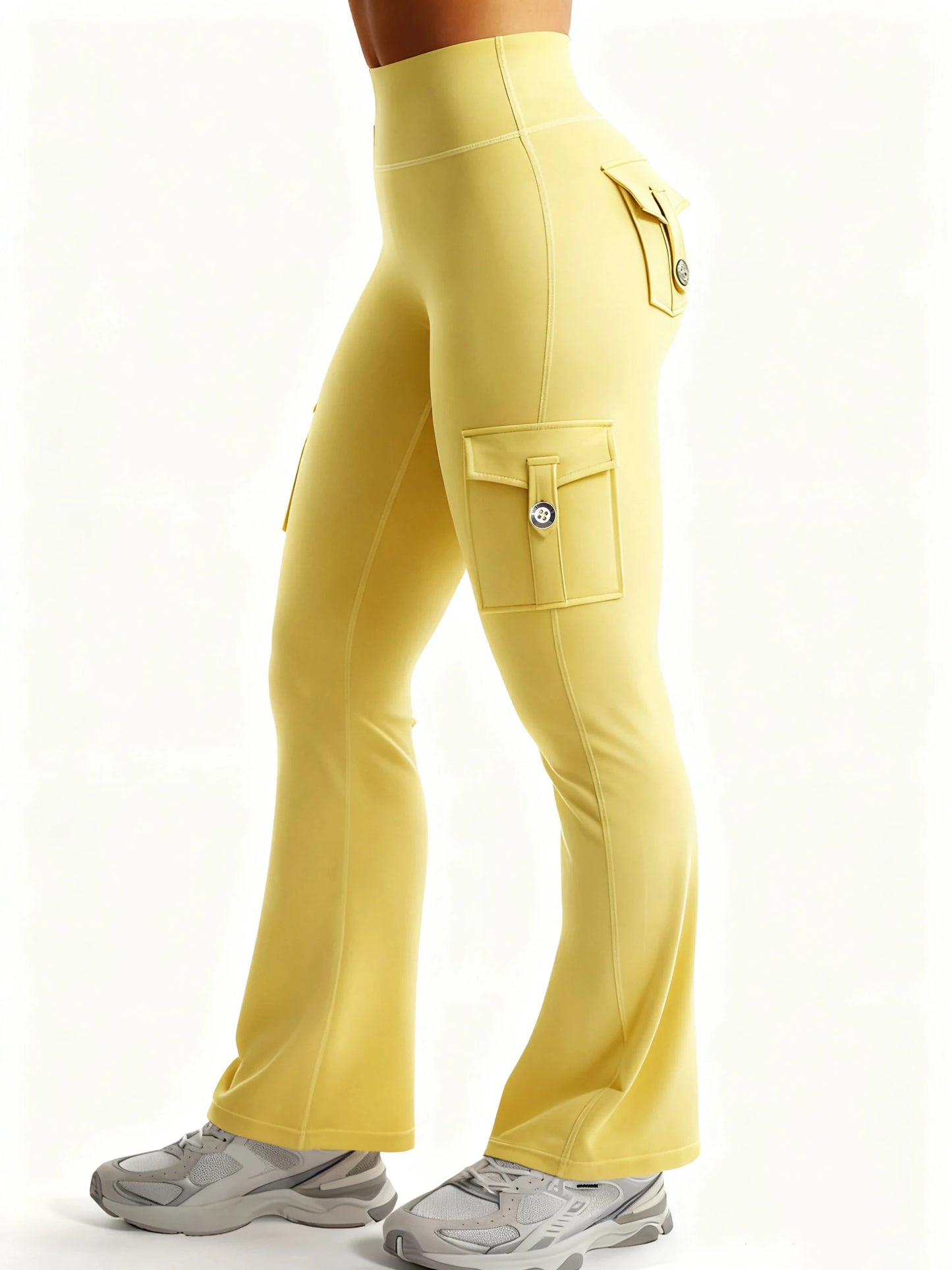Women’s High-Waisted Flare Fitness Pants