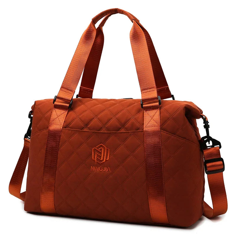 Large Capacity Sports Gym & Travel Duffle Bag – Dry/Wet Separation Shoulder Handbag for Yoga, Fitness, Training & Short Trips