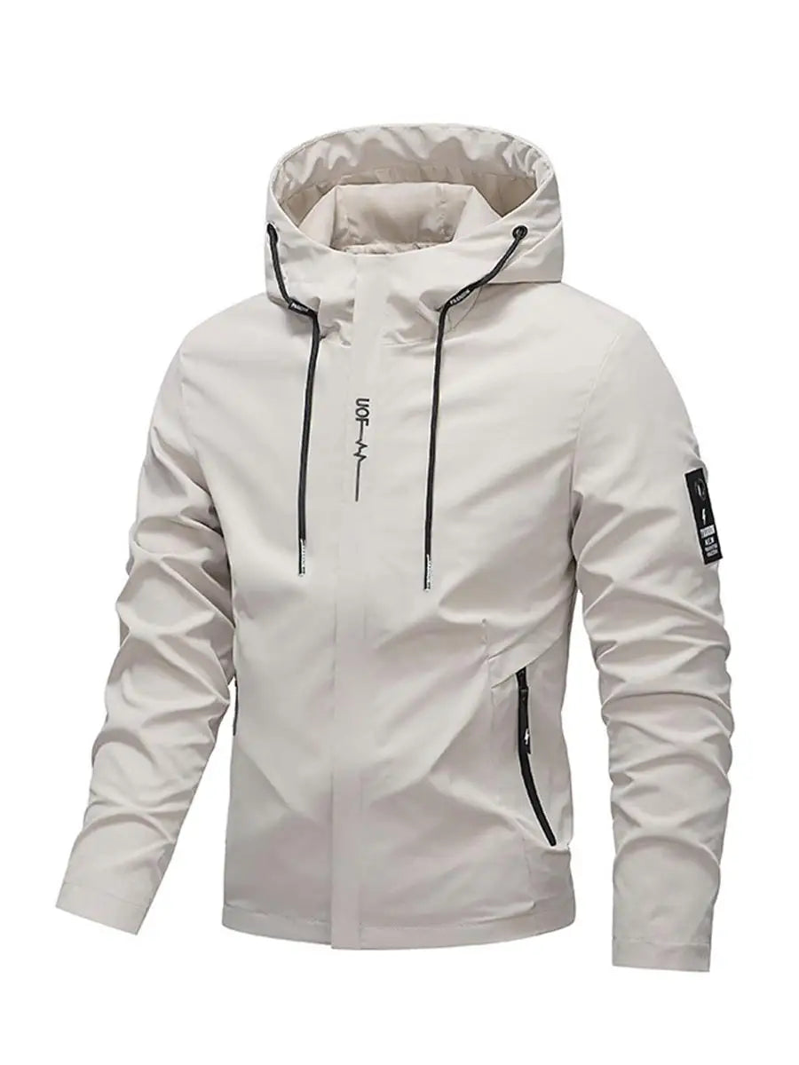 Men's Hooded Softshell Outdoor Jacket