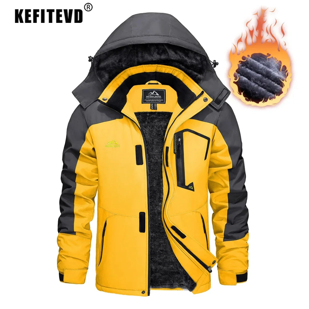 Men's Waterproof Winter Ski Jacket