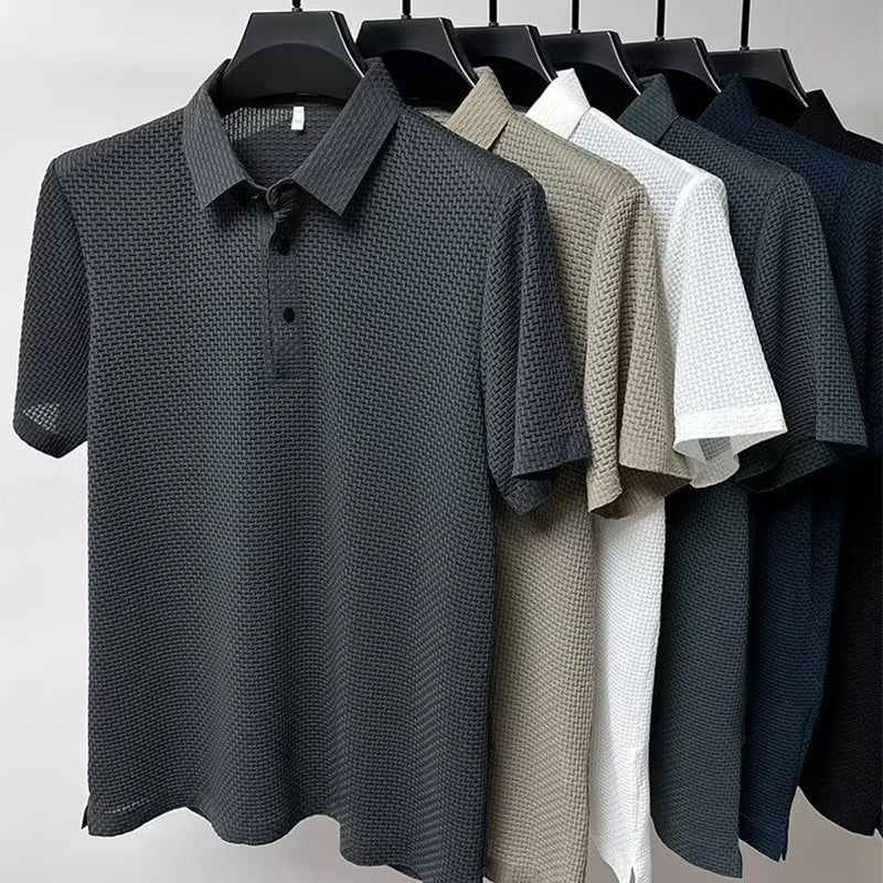 Men’s Casual Floral Polo Shirt