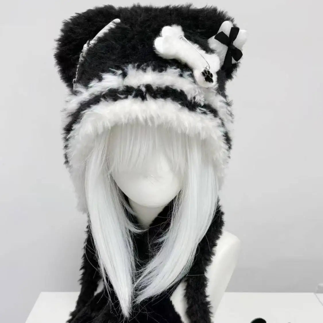 Women's Snow Leopard Ear Warmer
