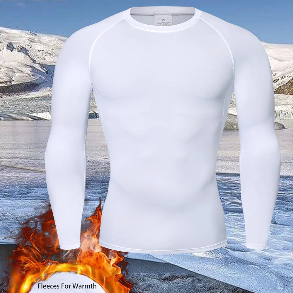 Men's Fleece-Lined Thermal Base Layer Set
