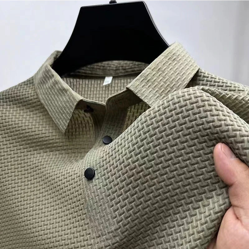 Men’s Casual Floral Polo Shirt