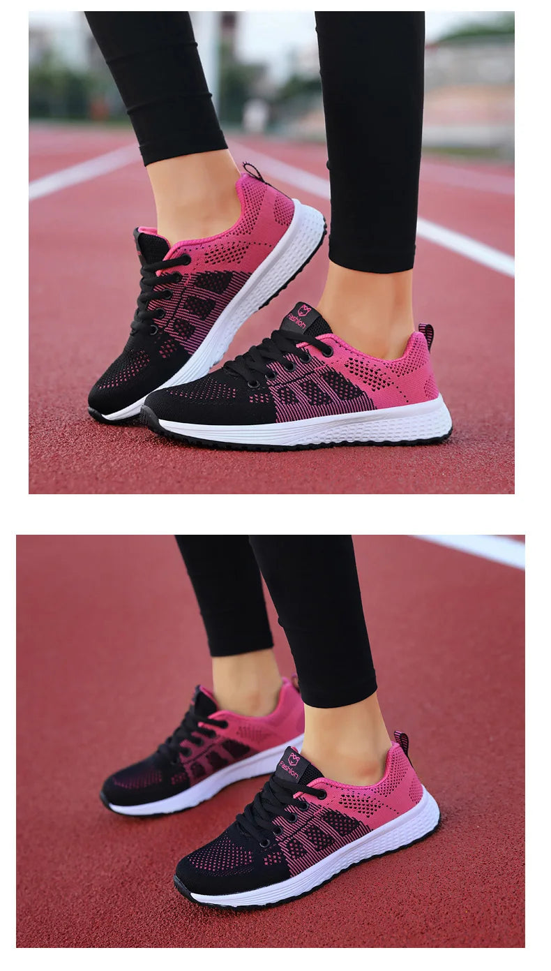 Women’s Breathable Platform Running Sneakers