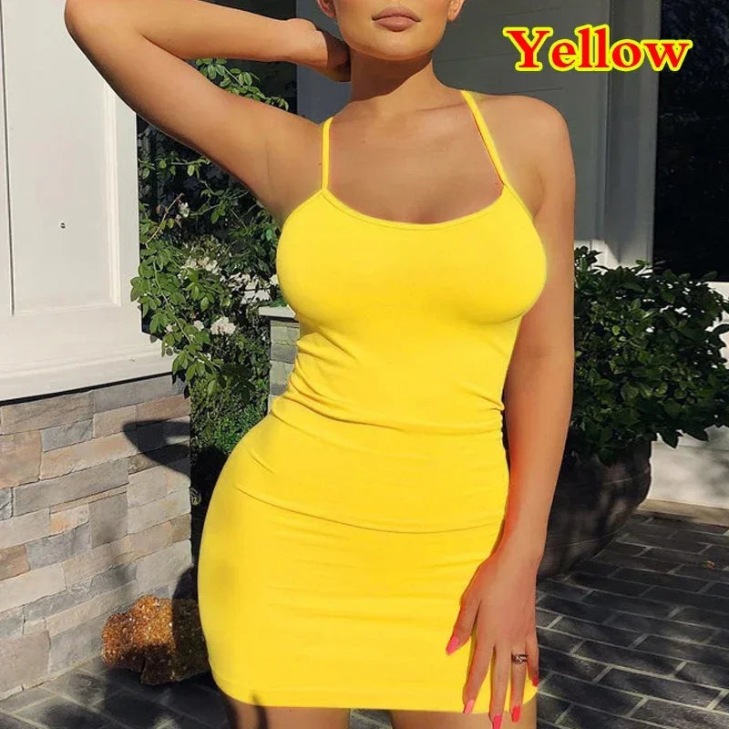 Women’s High Street Sleeveless Mini Dress