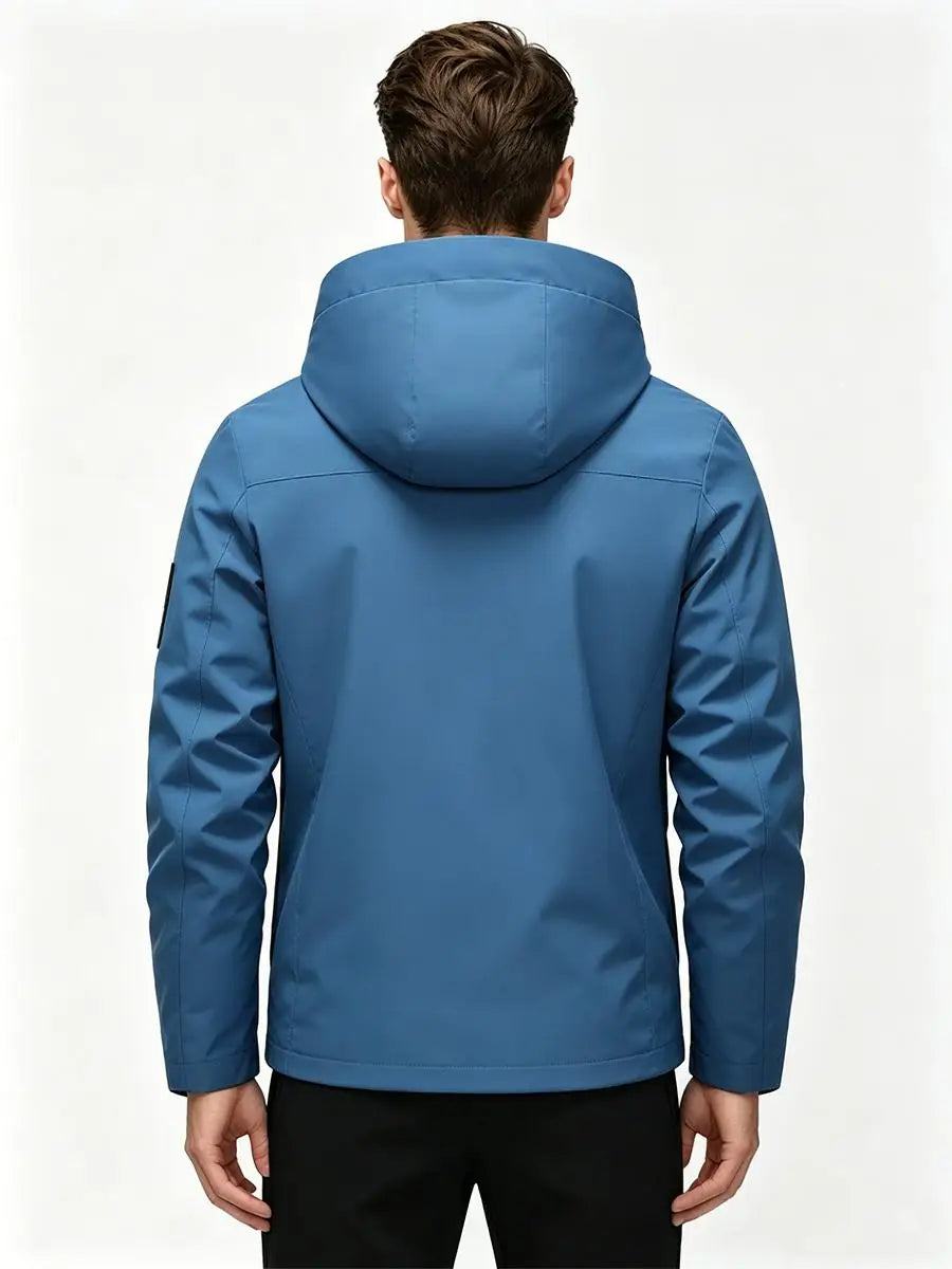 Men's Hooded Softshell Outdoor Jacket