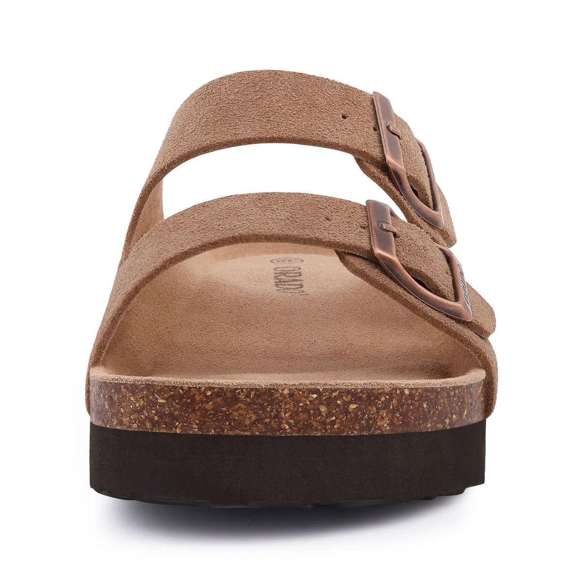 Smile Pop Summer Men's Cork Clogs Slippers Fashion Outdoor Men Antiskid Beach Sandals Classic Men Mule With Adjustable buckle