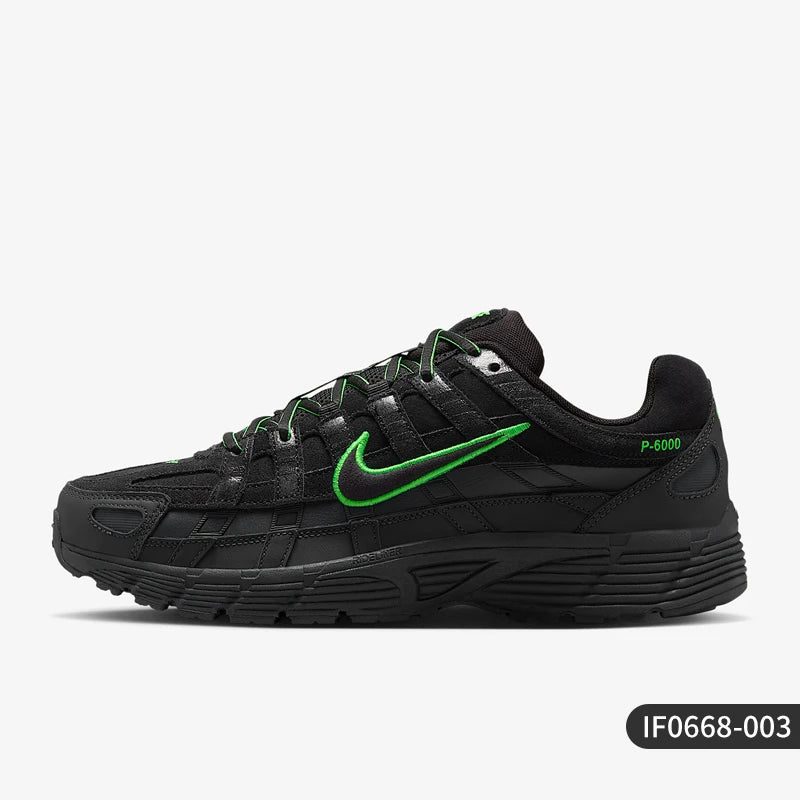 Nike Authentic P-6000 PRM Men's Cushioned Low-Top Wear-Resistant Sports Shoes IF0668-003