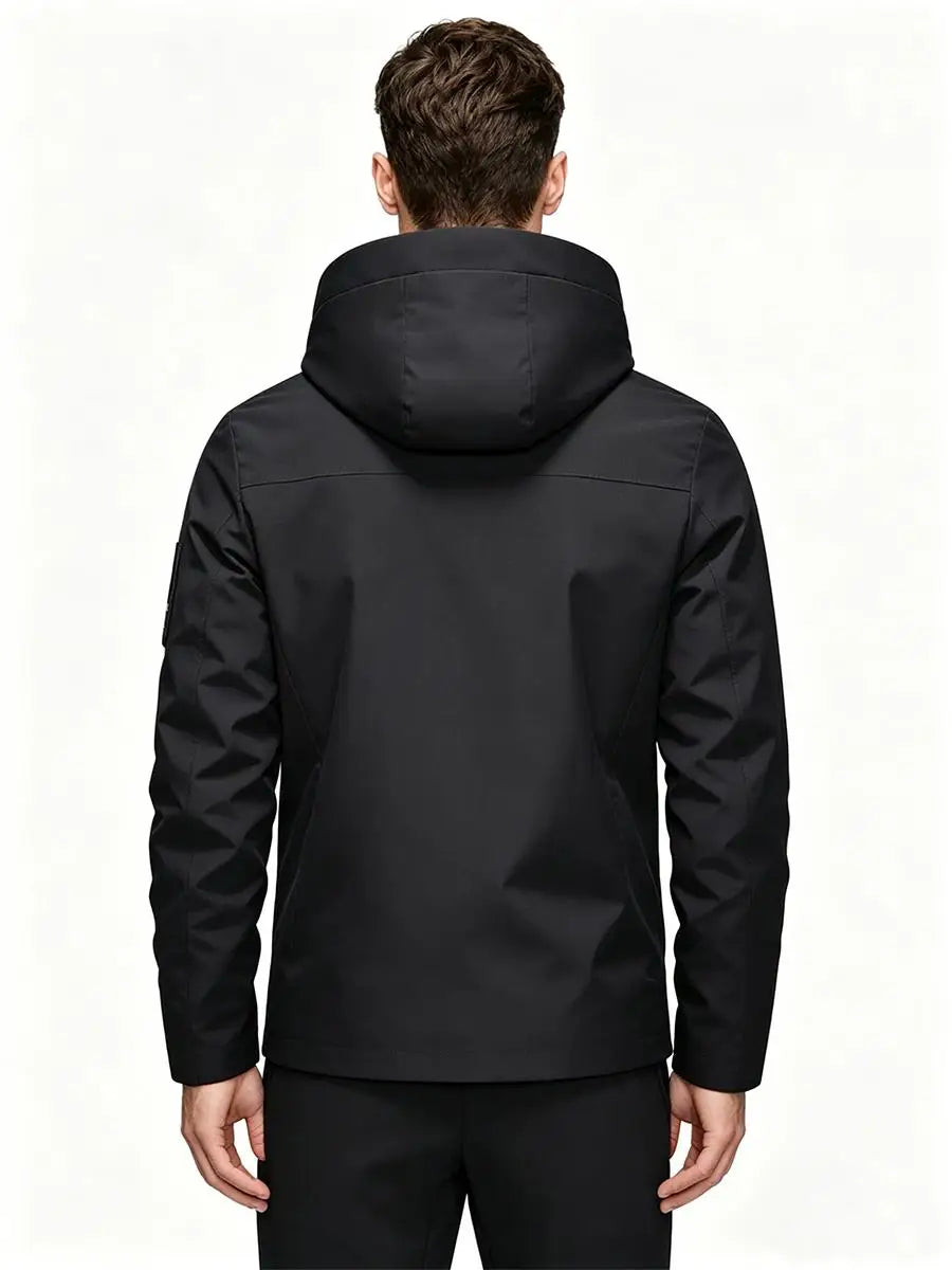 Men's Hooded Softshell Outdoor Jacket